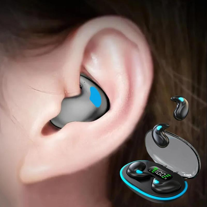 Wireless Headphones, Invisible Bluetooth-Compatible Sleeping Earbuds, Noise Cancelling Headphone for Running, Exercising, Gaming Sports, Electronic Headset Audio, Back to School Gifts, Gifts for Friends, Valentine'S Day Gift