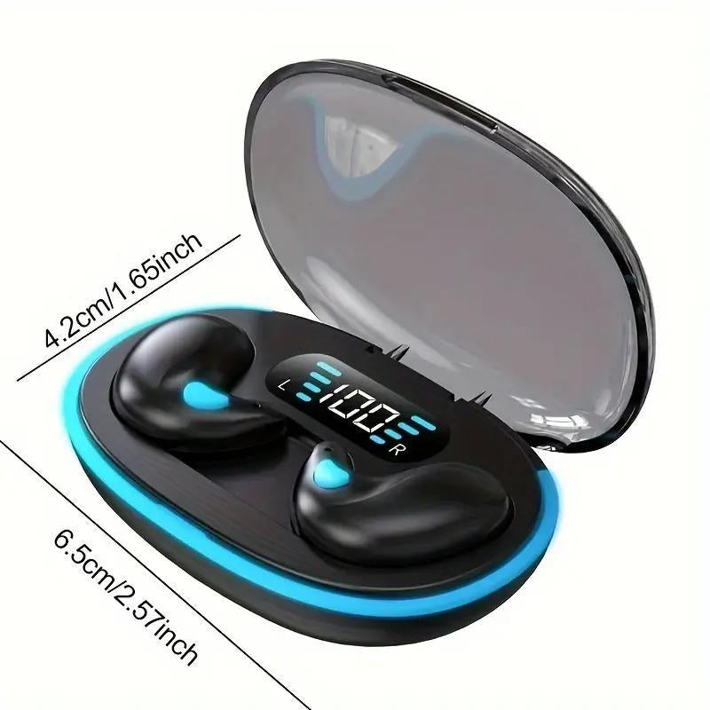 Wireless Headphones, Invisible Bluetooth-Compatible Sleeping Earbuds, Noise Cancelling Headphone for Running, Exercising, Gaming Sports, Electronic Headset Audio, Back to School Gifts, Gifts for Friends, Valentine'S Day Gift