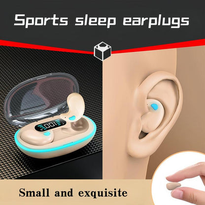 Wireless Headphones, Invisible Bluetooth-Compatible Sleeping Earbuds, Noise Cancelling Headphone for Running, Exercising, Gaming Sports, Electronic Headset Audio, Back to School Gifts, Gifts for Friends, Valentine'S Day Gift