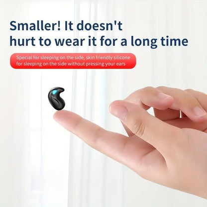 Wireless Headphones, Invisible Bluetooth-Compatible Sleeping Earbuds, Noise Cancelling Headphone for Running, Exercising, Gaming Sports, Electronic Headset Audio, Back to School Gifts, Gifts for Friends, Valentine'S Day Gift